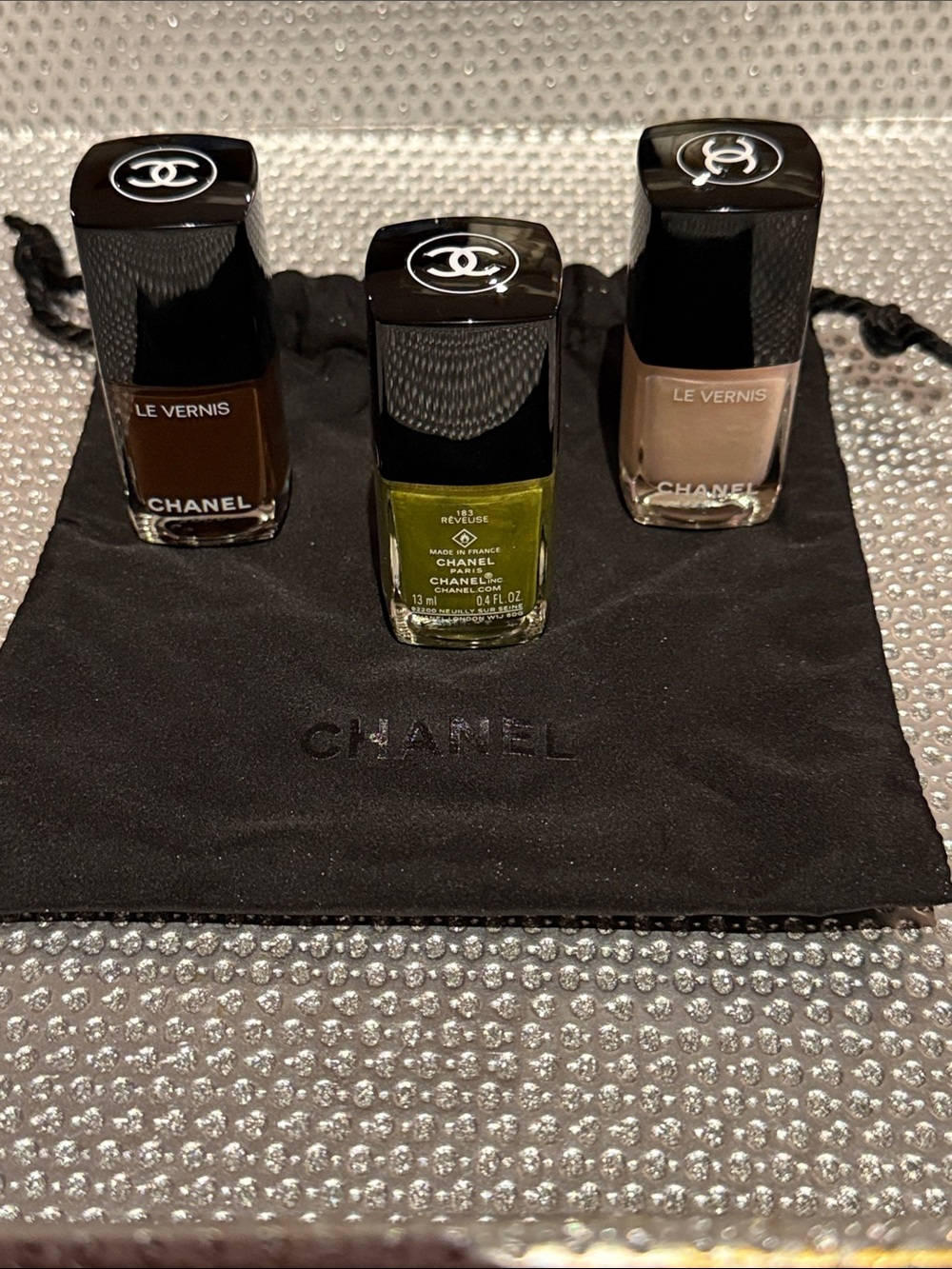 Chanel Le Vernis Nail Polishes Trio